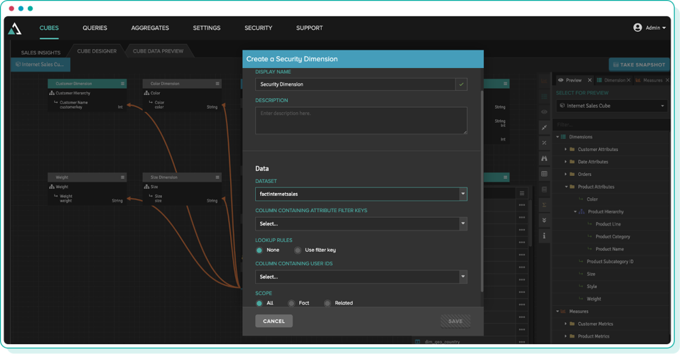 screenshot of AtScale