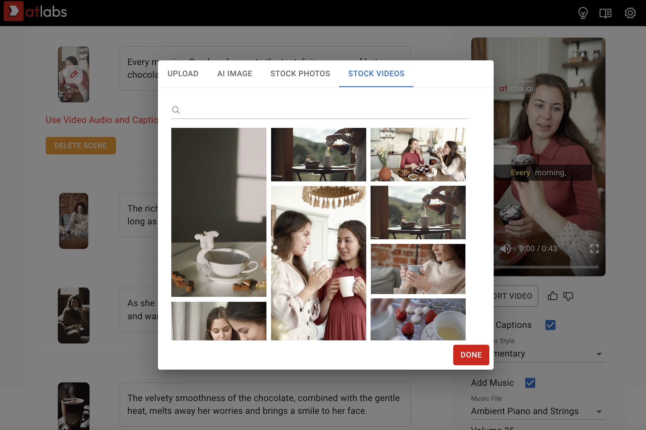 screenshot of Atlabs