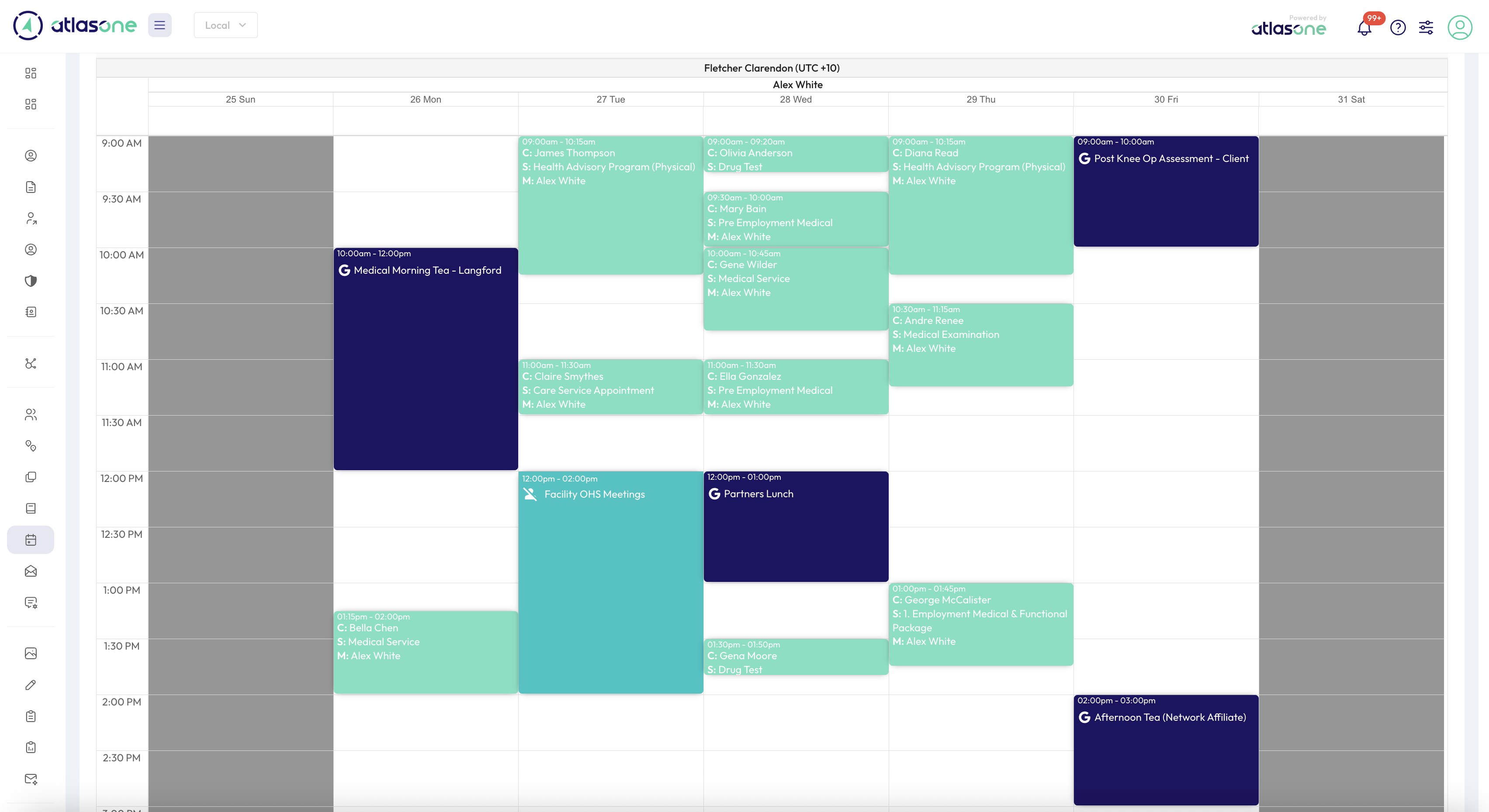 screenshot of AtlasOne