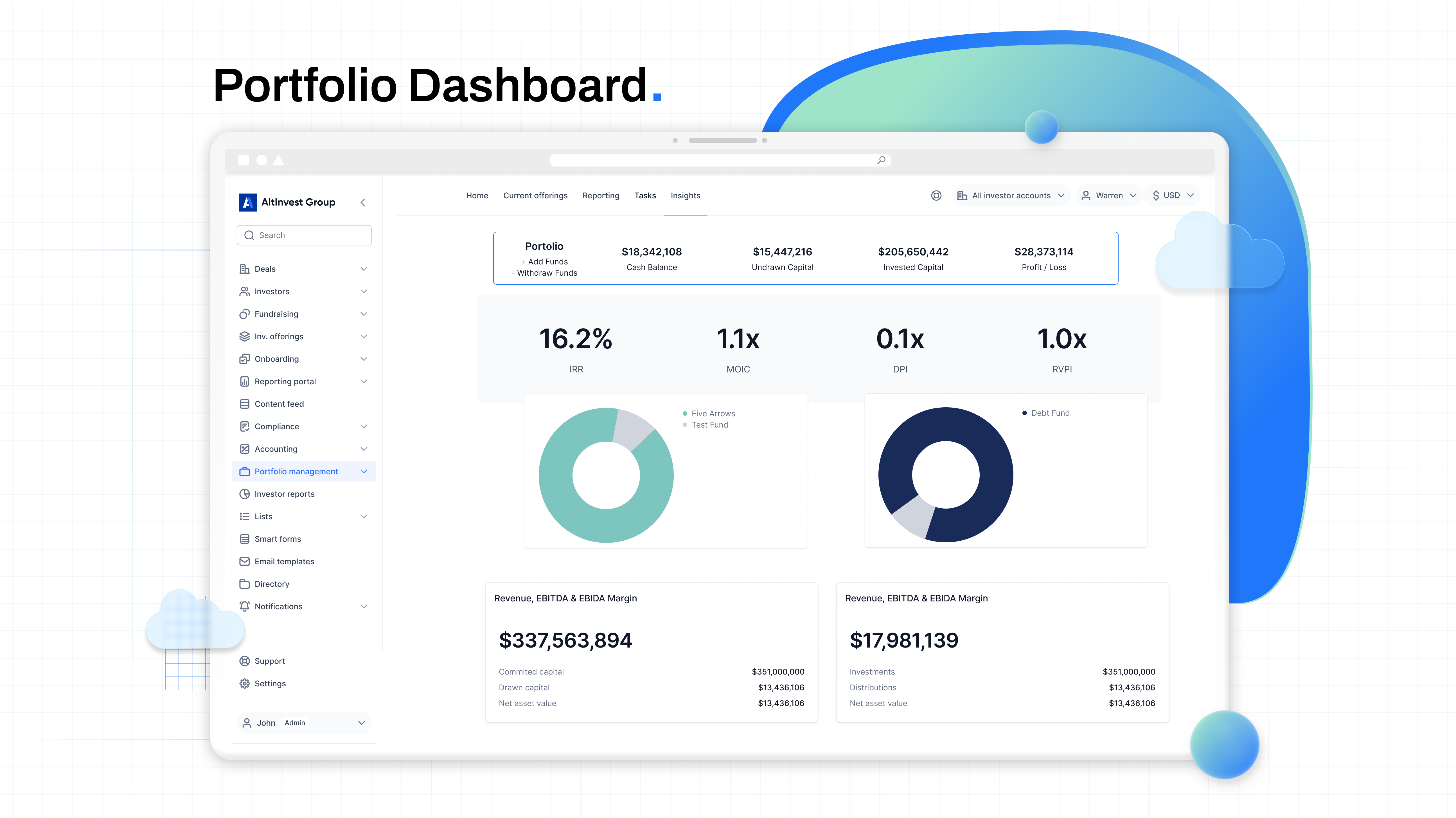 screenshot of AtomInvest