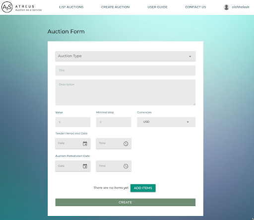 screenshot of Atreus