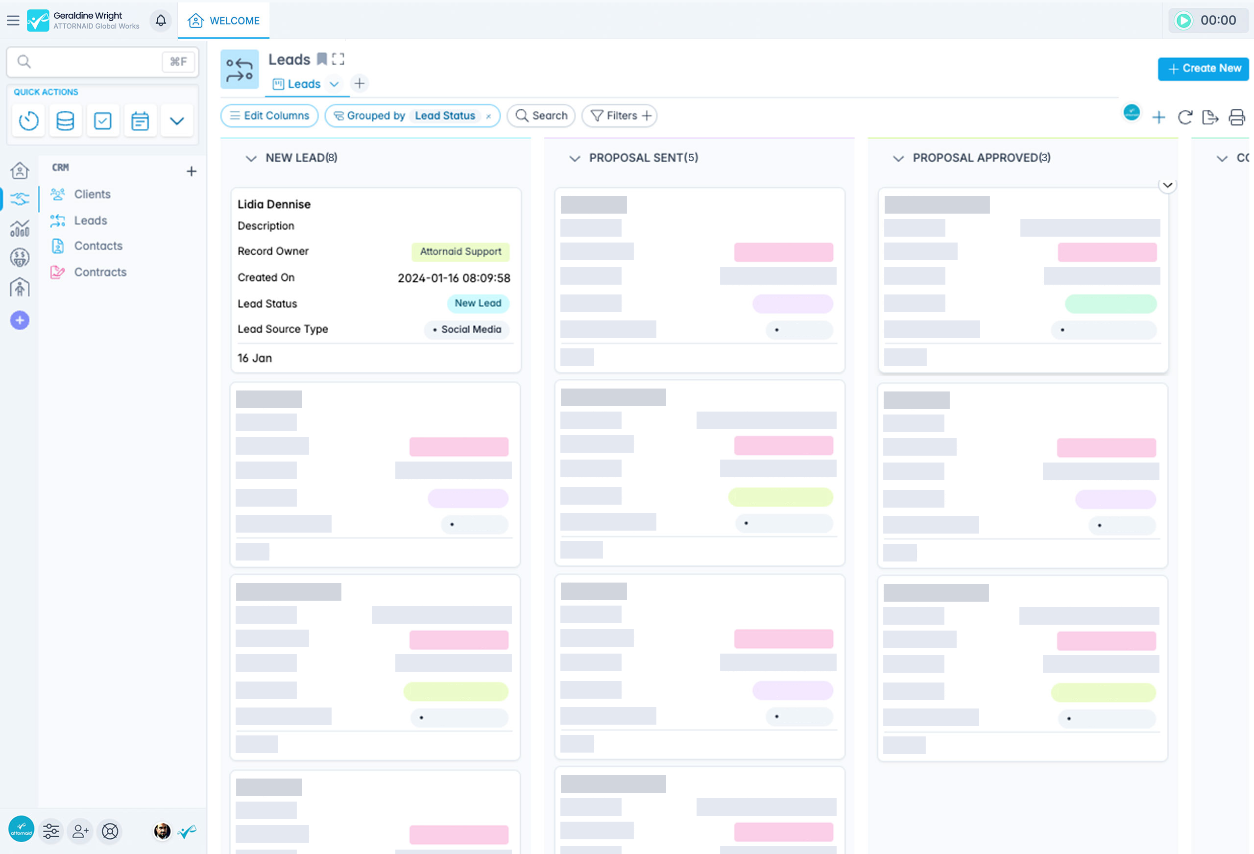 screenshot of Attornaid
