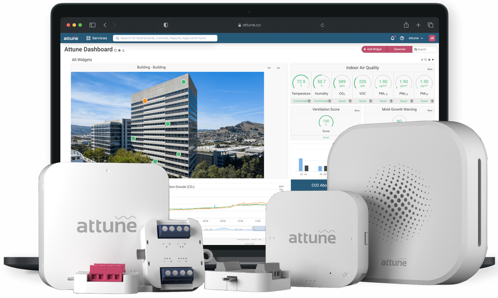 screenshot of Attune