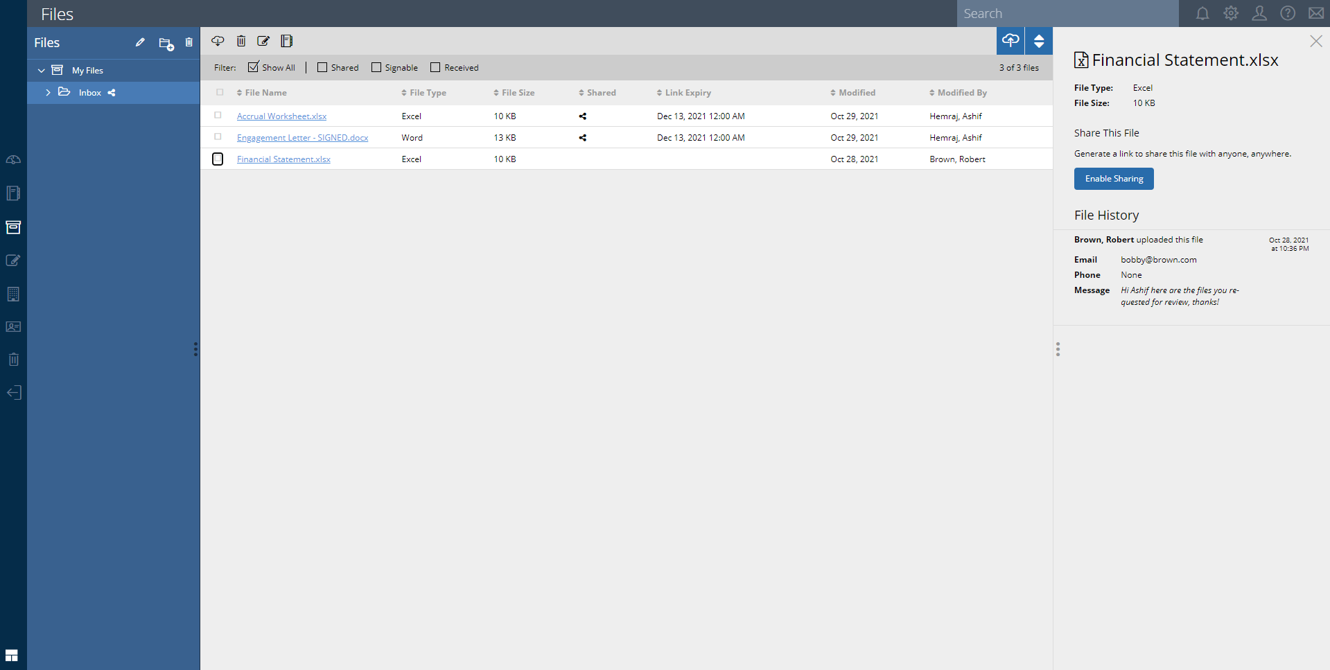 screenshot of AuditDashboard