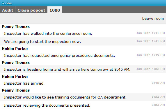 screenshot of AuditUtopia