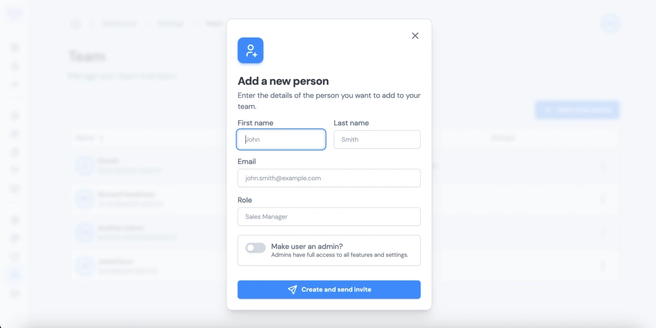 screenshot of Auditee