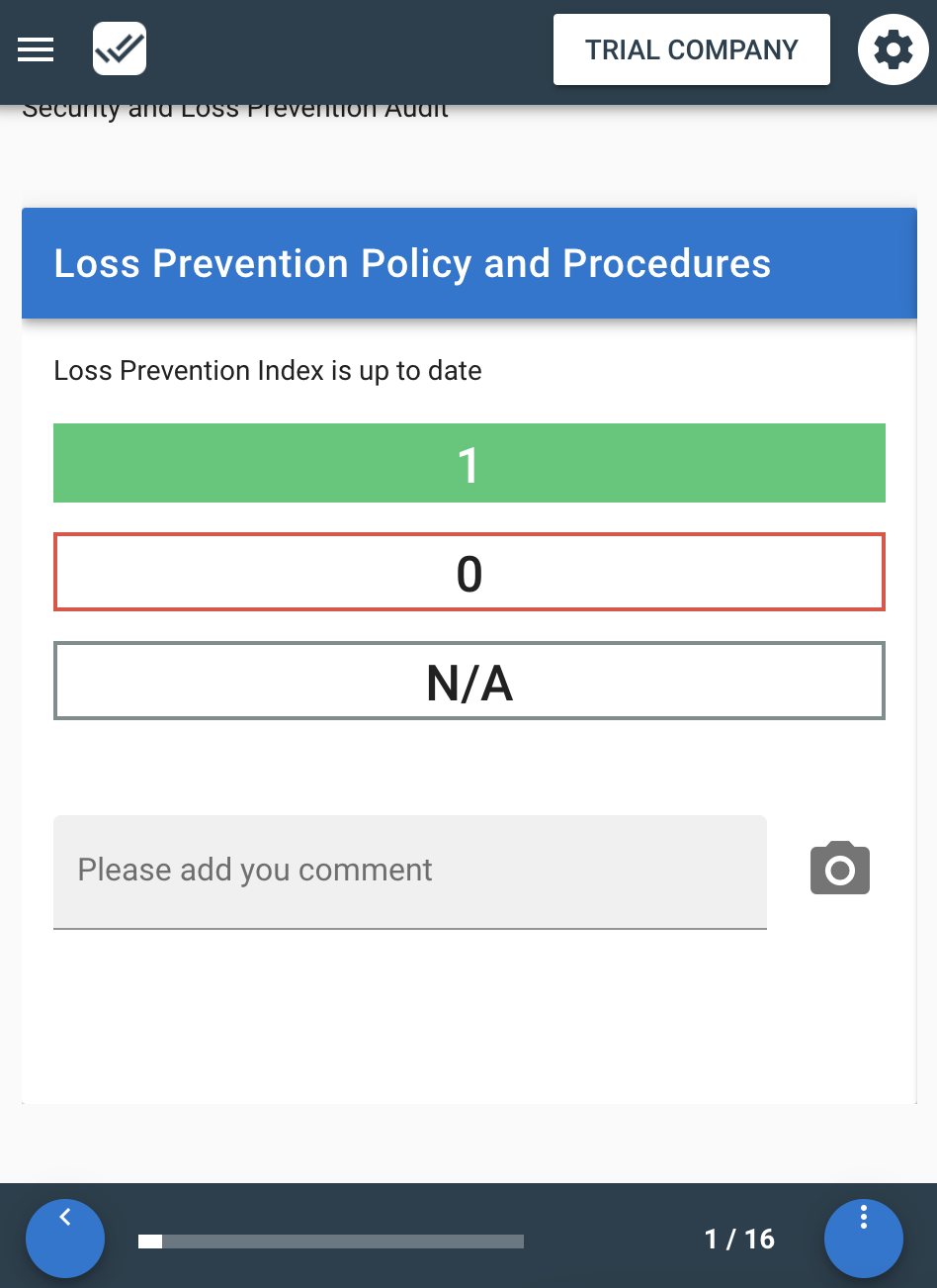 screenshot of Auditist