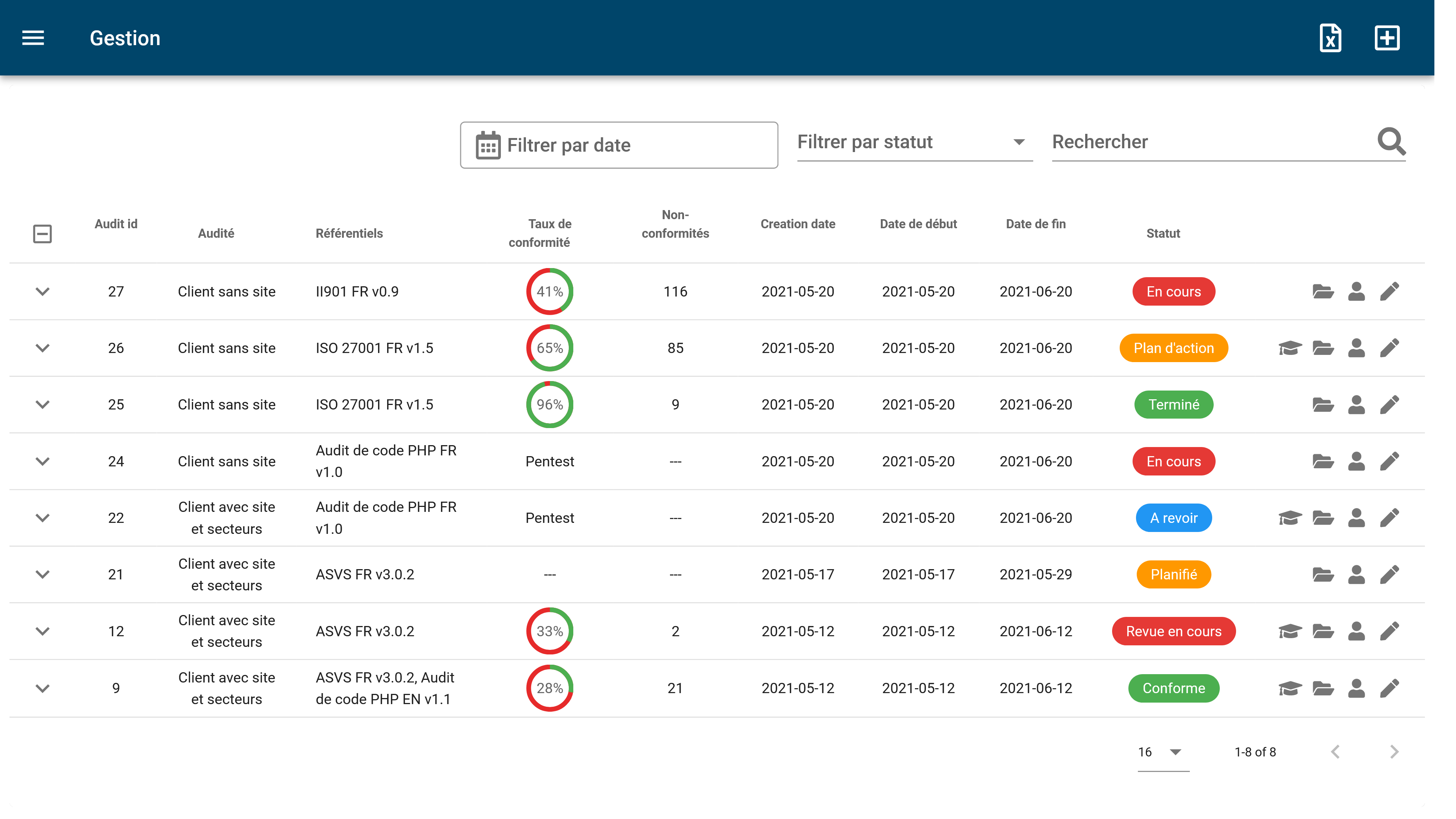 screenshot of Auditool