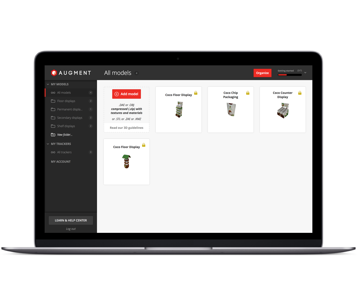 screenshot of Augment