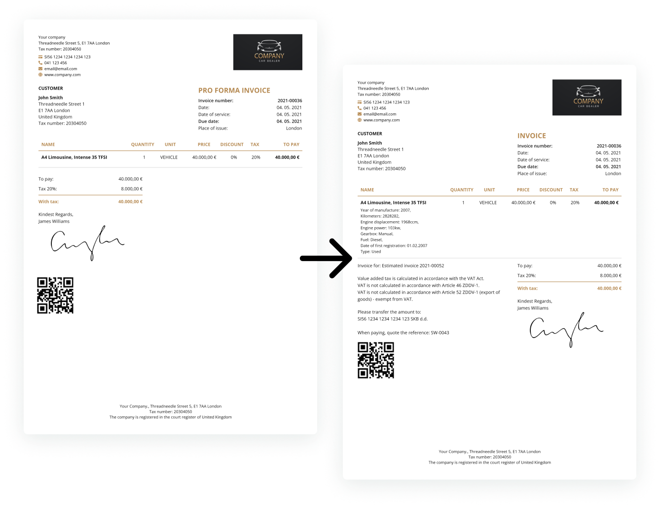 screenshot of AutoBrief
