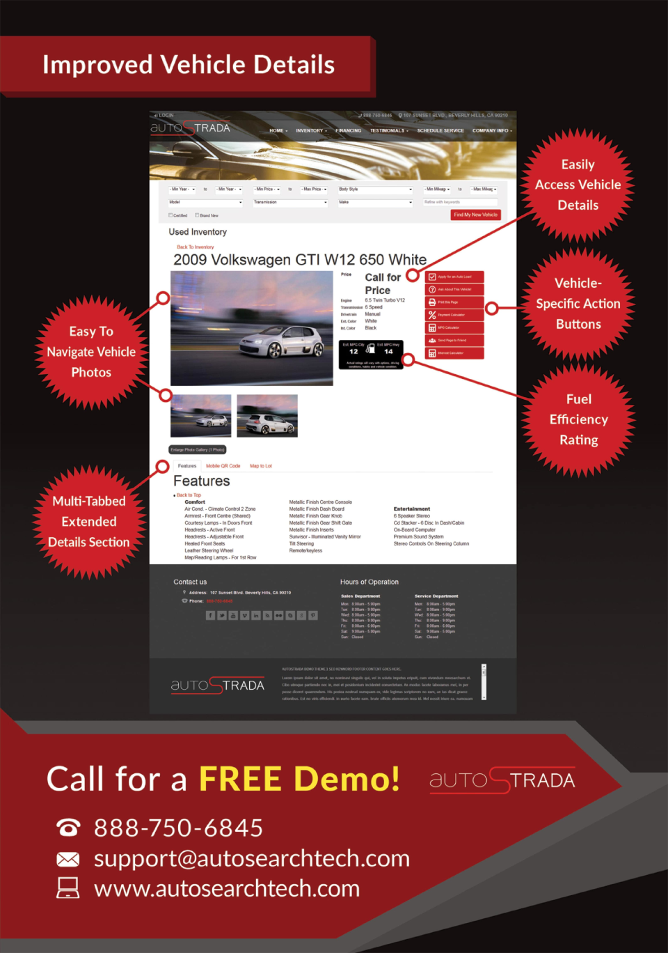 screenshot of AutoSTRADA