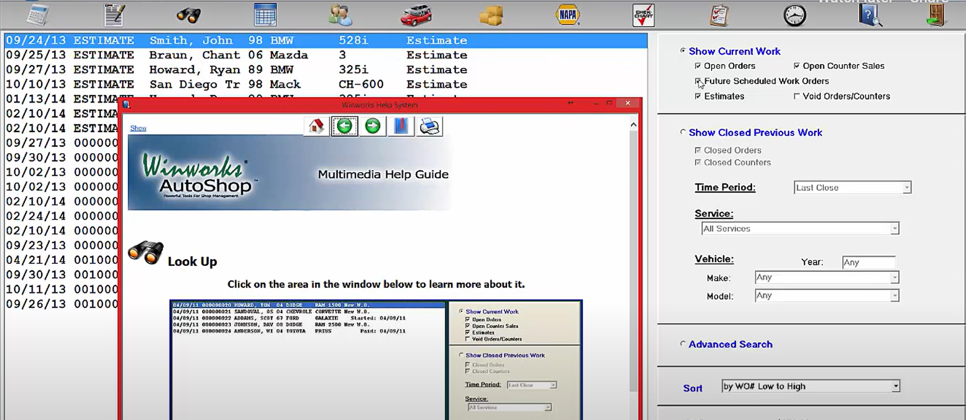 screenshot of AutoShop