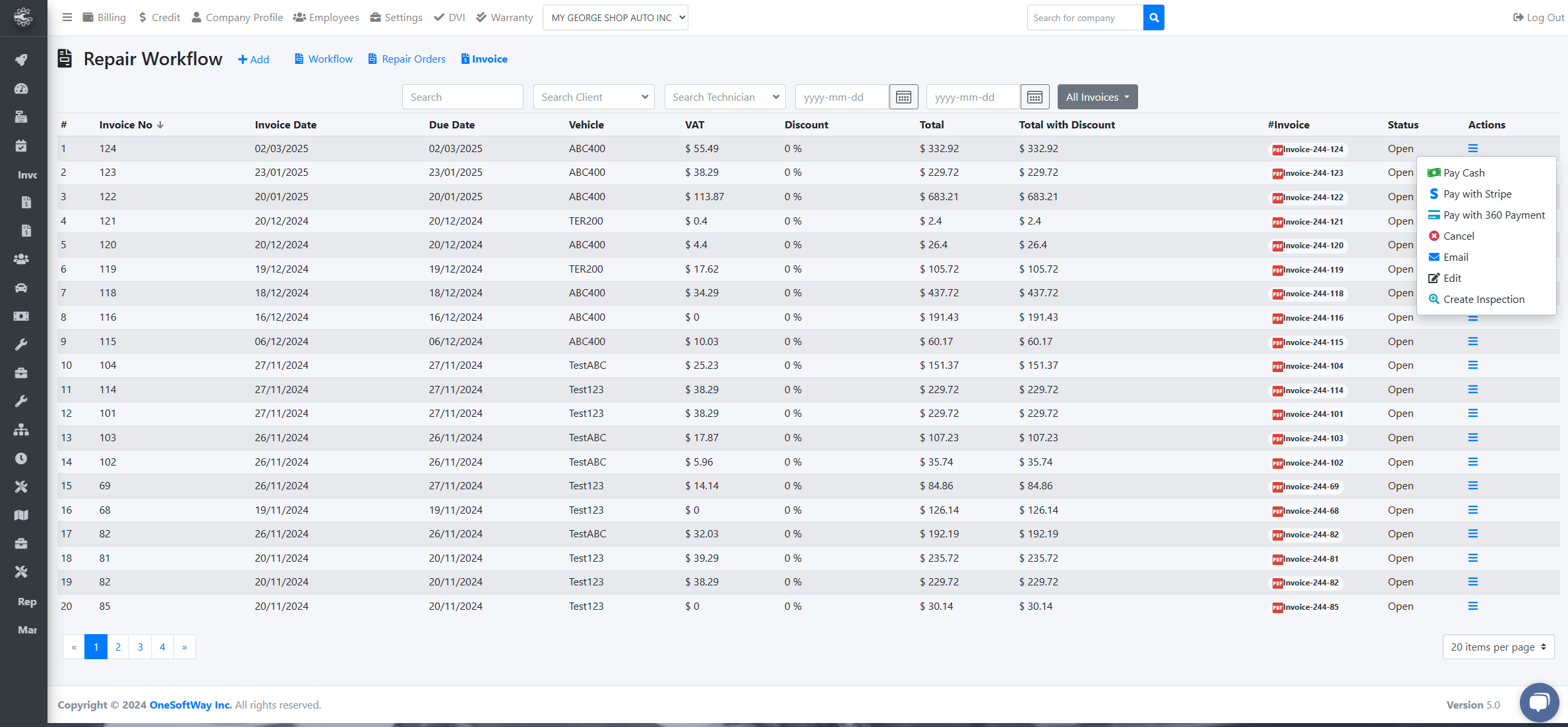 screenshot of AutoSoftWay