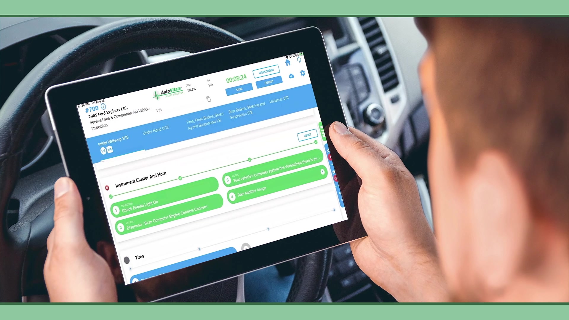screenshot of AutoVitals