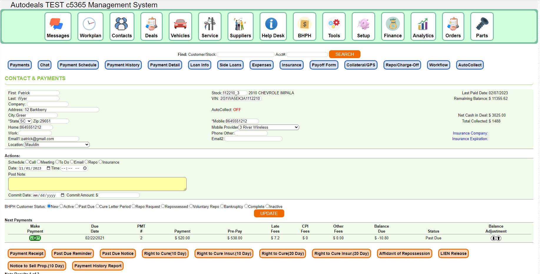 screenshot of Autodeals