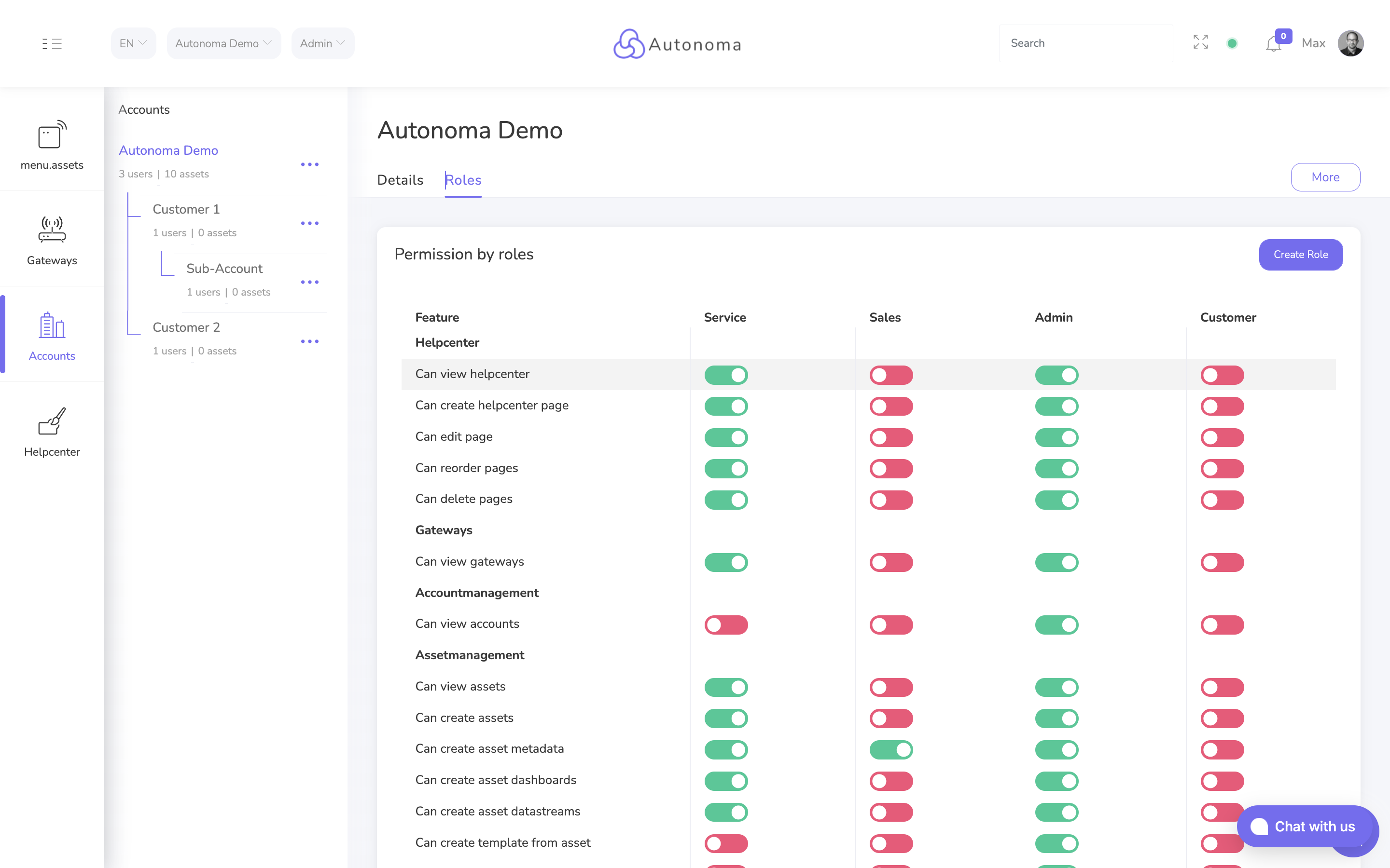 screenshot of Autonoma