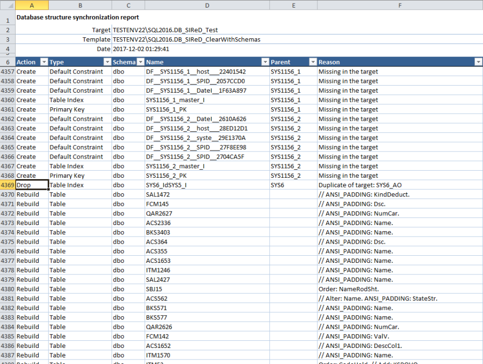 screenshot of AutosyncDB