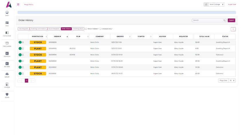 screenshot of Autovolt