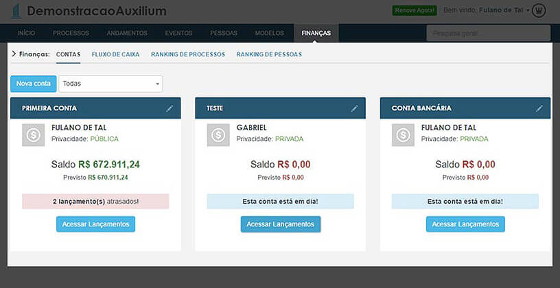 screenshot of Auxilium