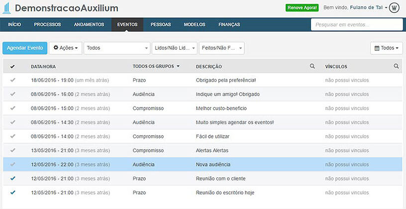 screenshot of Auxilium