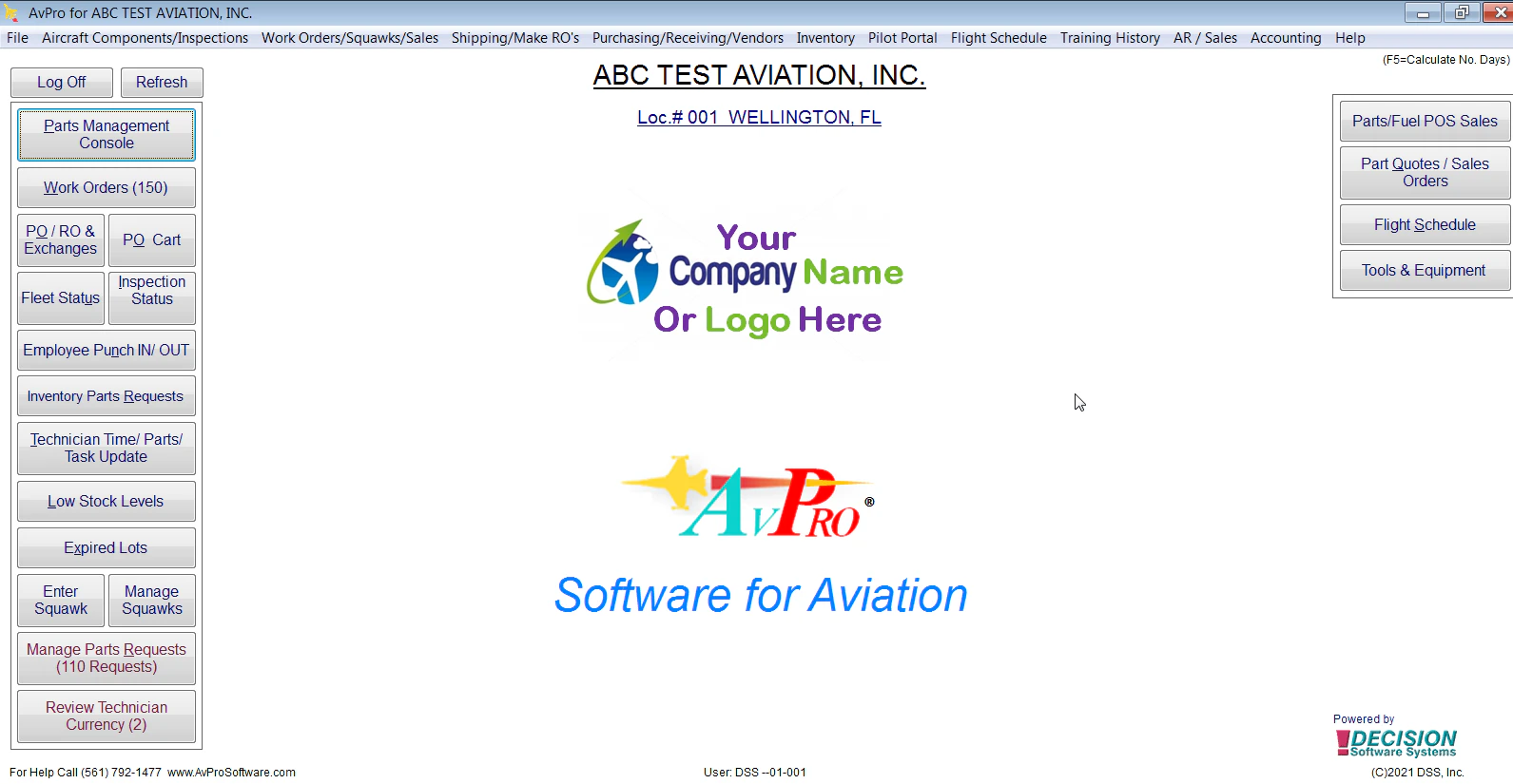 screenshot of AvPro