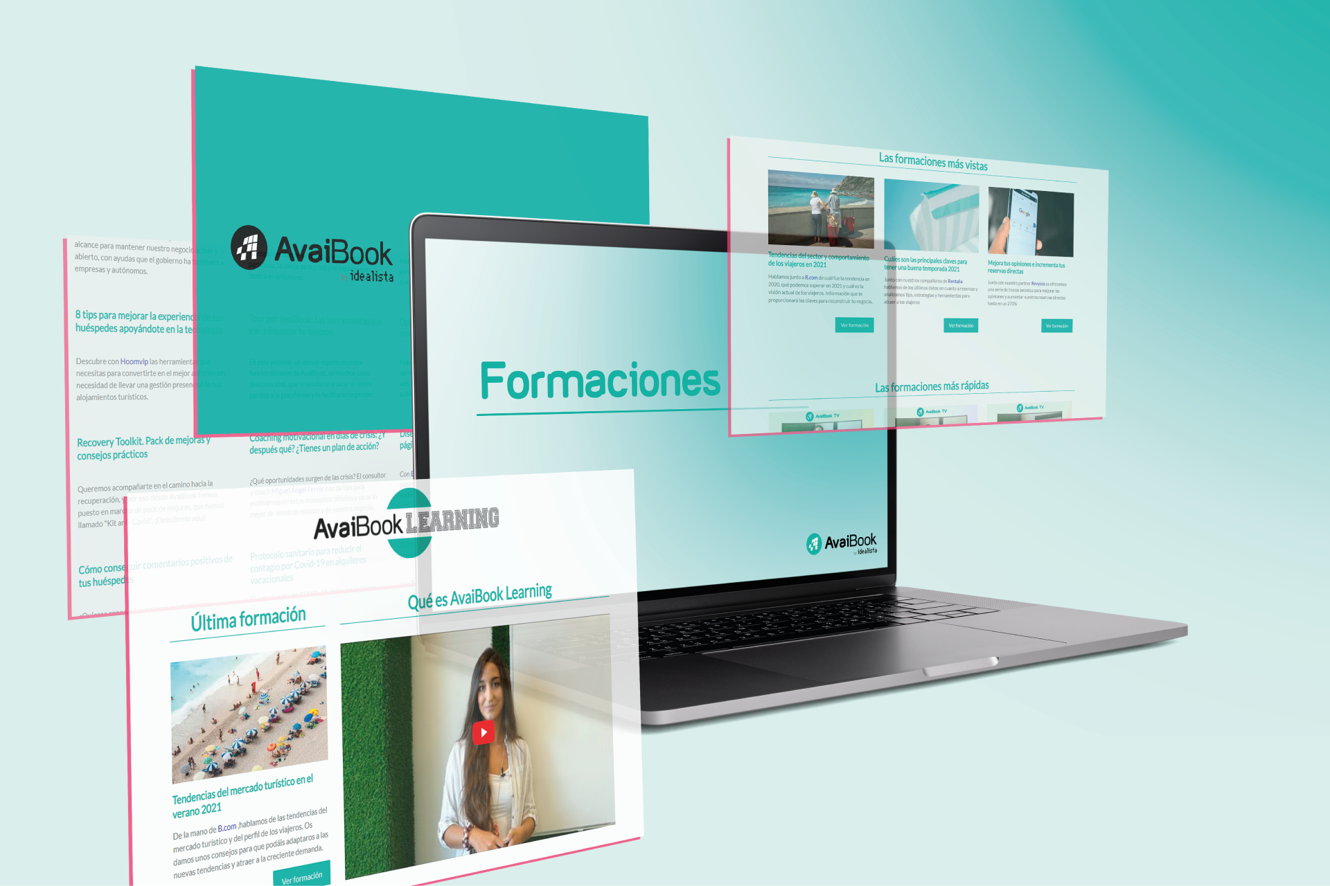 screenshot of AvaiBook