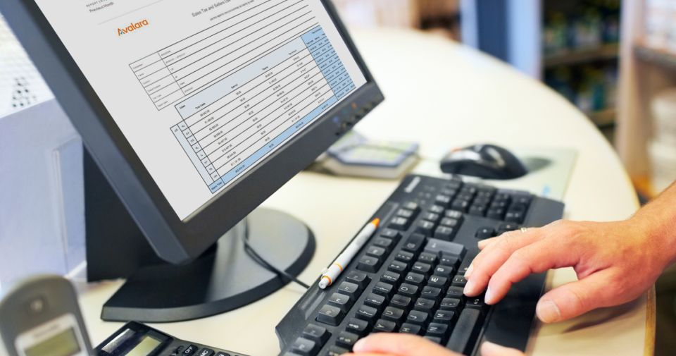 screenshot of Avalara