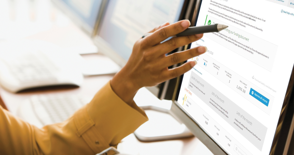 screenshot of Avalara