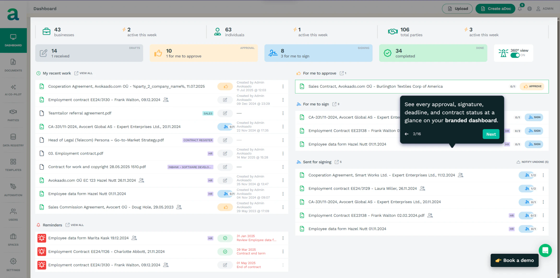 screenshot of Avokaado