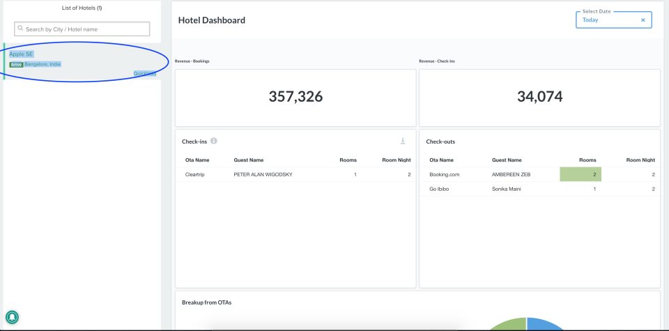 screenshot of AxisRooms