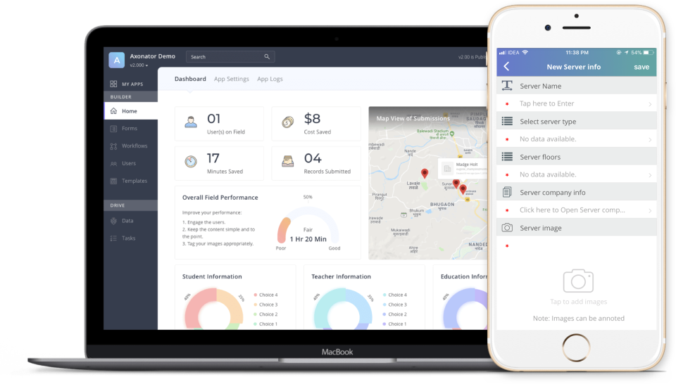 screenshot of Axonator