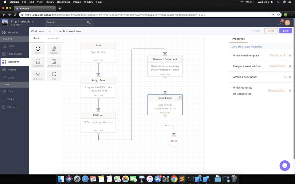 screenshot of Axonator