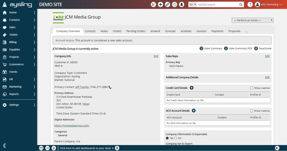 screenshot of Aysling