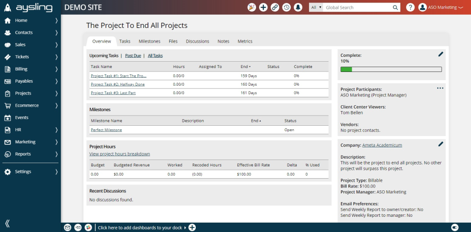 screenshot of Aysling