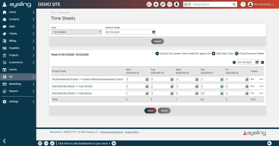 screenshot of Aysling