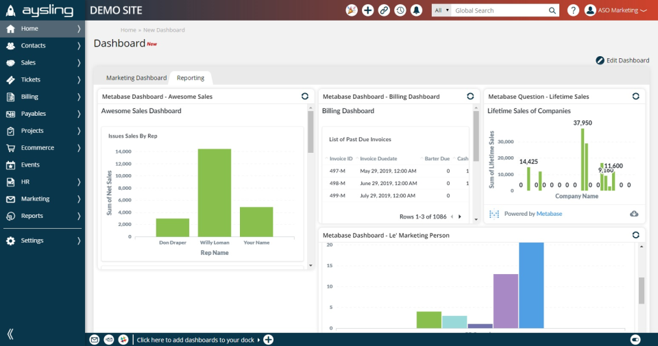 screenshot of Aysling