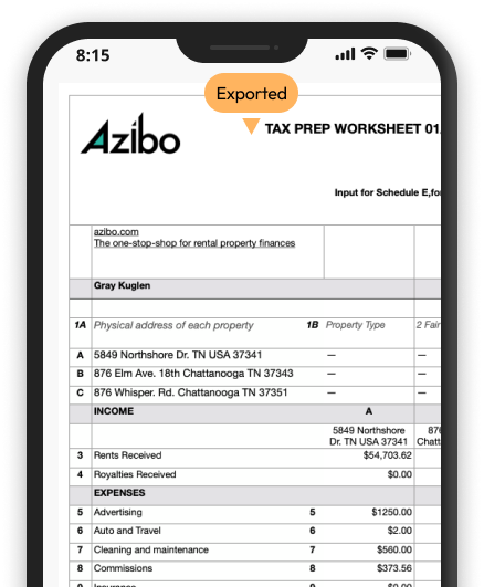 screenshot of Azibo