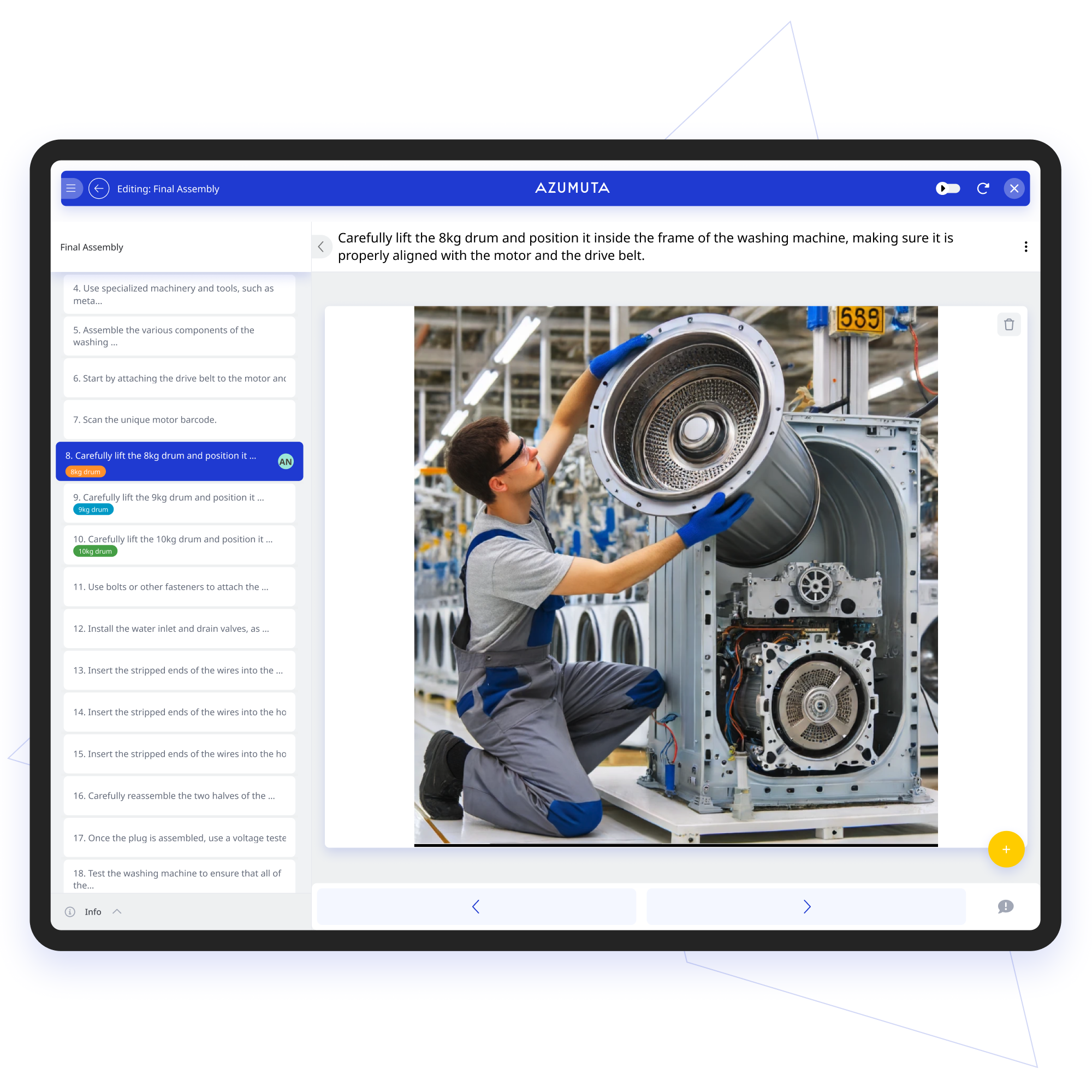 screenshot of Azumuta