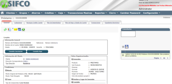 screenshot of B1Money