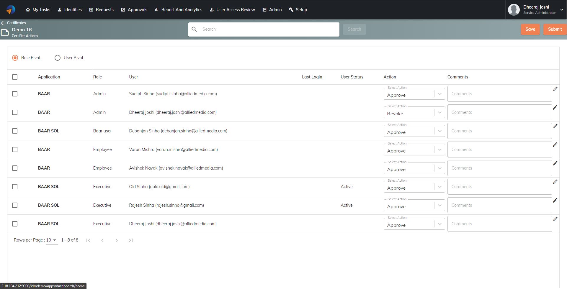 screenshot of BAAR-IGA