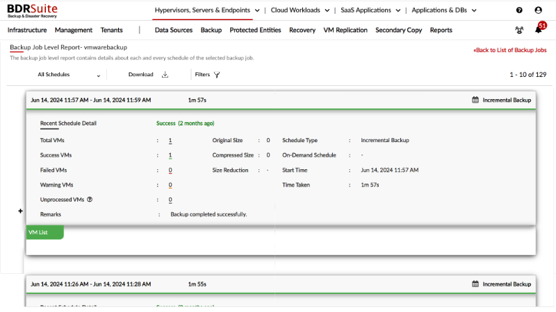 screenshot of BDRSuite