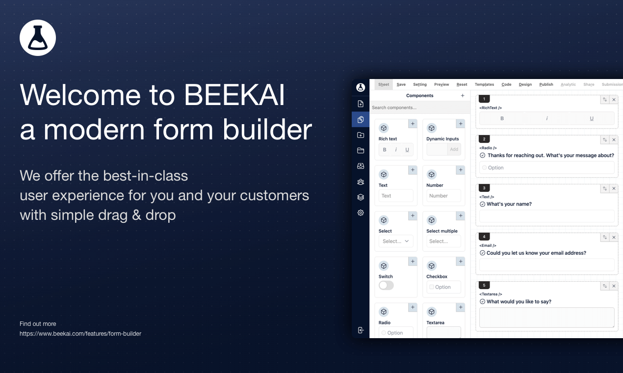 screenshot of BEEKAI