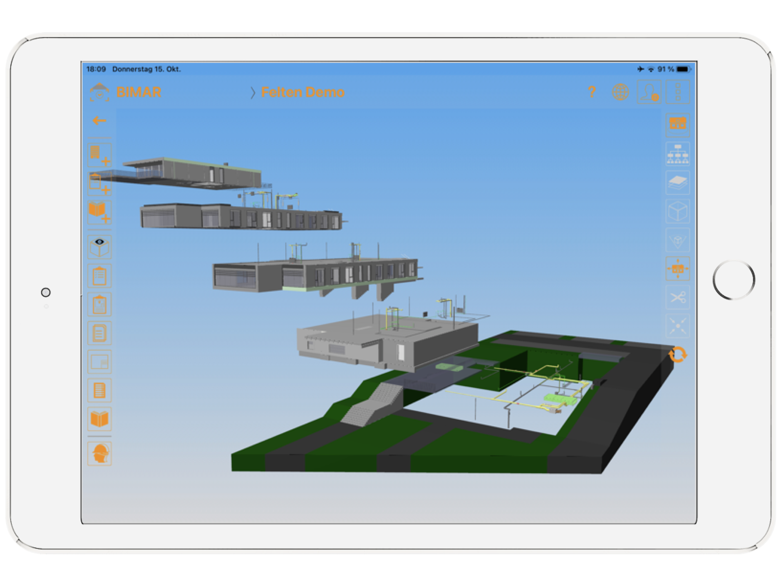 screenshot of BIMtask