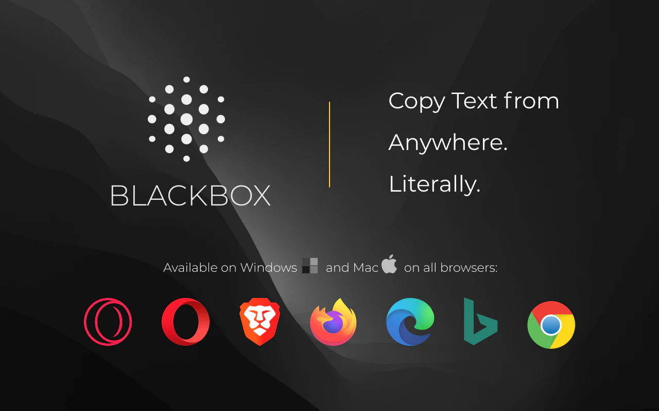 screenshot of BLACKbox