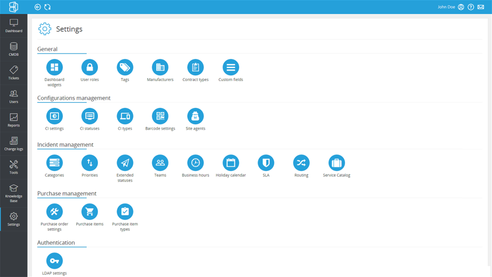 screenshot of BOSSDesk