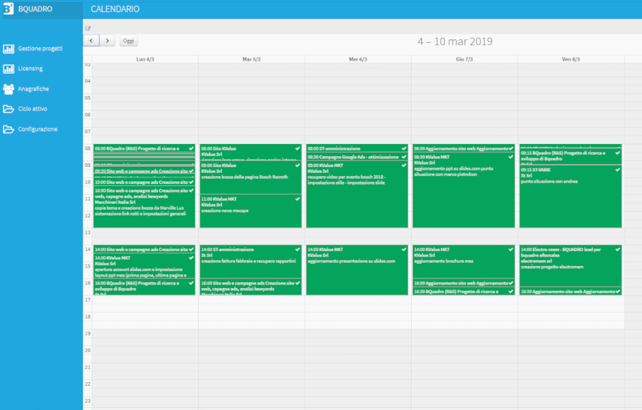 screenshot of BQUADRO