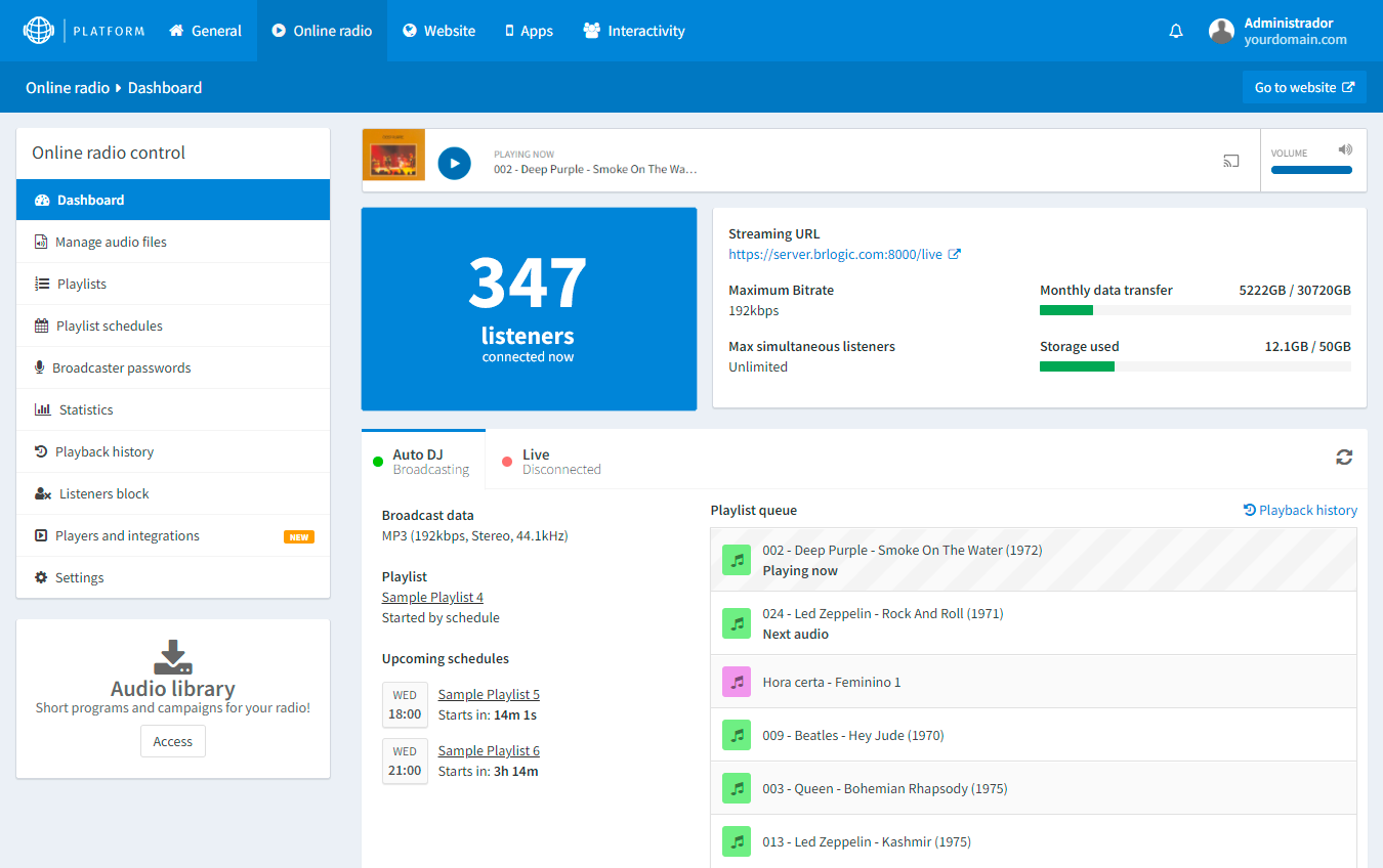 screenshot of BRLOGIC