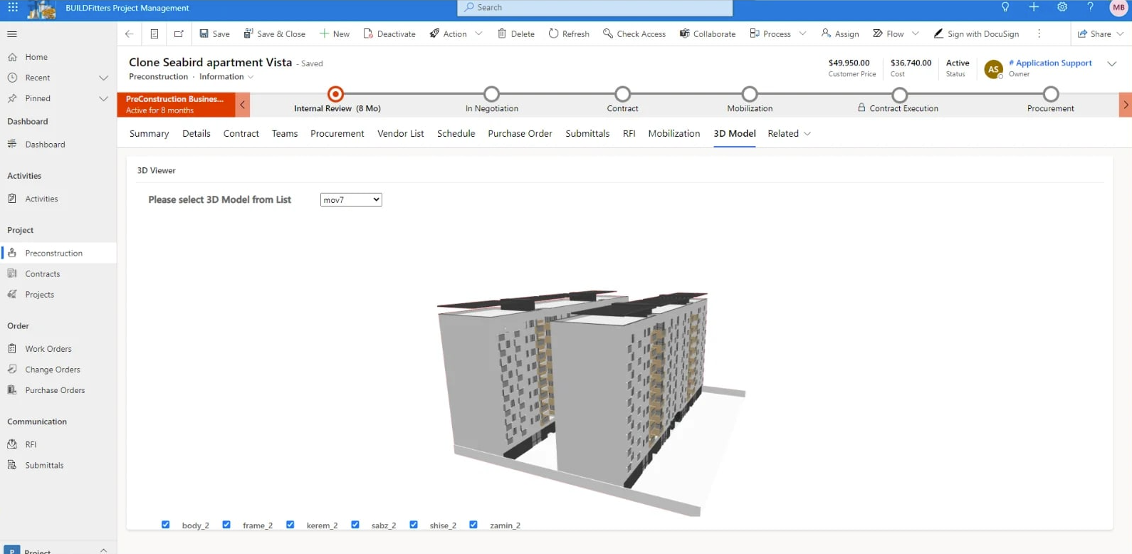 screenshot of BUILDFitters