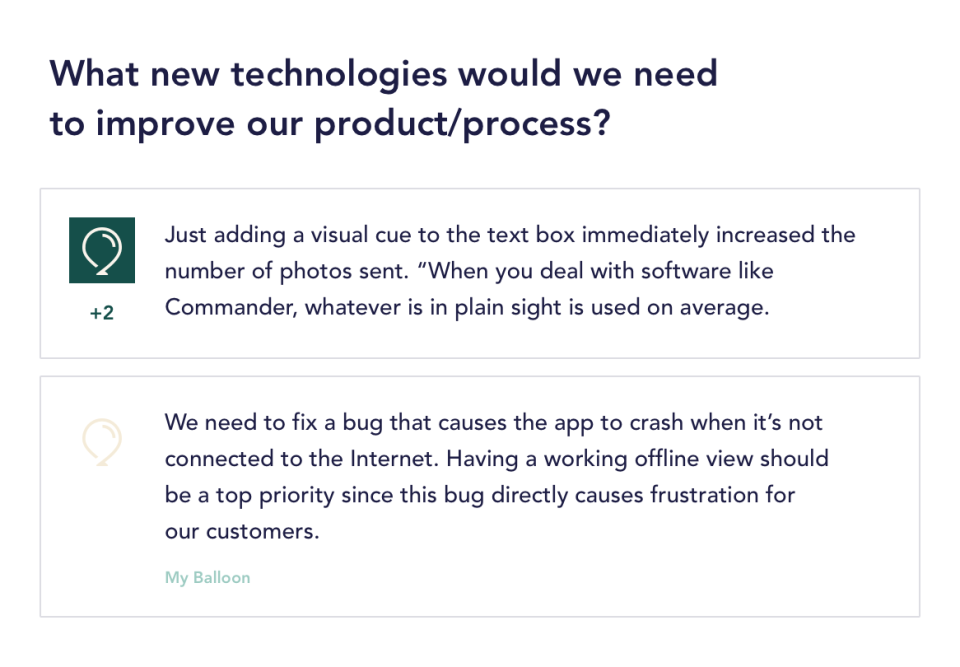 screenshot of Balloon