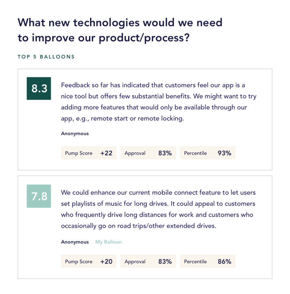 screenshot of Balloon